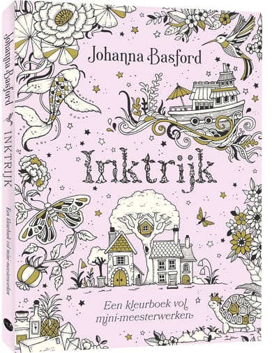 Inktrijk - Johanna Basford - Een kleurboek vol mini-meesterwerken