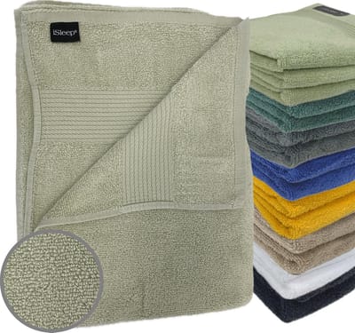 iSleep Terry Strandlaken - 100x180 cm - Licht Groen