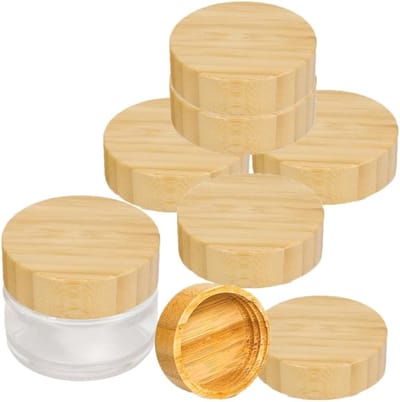 Natuurlijke Houten Deksel 40mm - Rond, Herbruikbaar Deksel voor Flessen, Mason Jars en Cosmetica Containers, Perfect voor Specerijen en Glazen