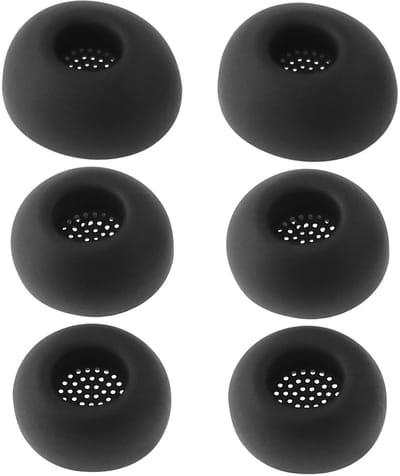 Dailygoods - 3 Paar Oorkussens voor Hoofdtelefoon, Siliconen Compatibel