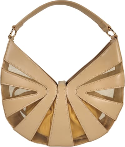 Qischa® - Handtas - dames - beige