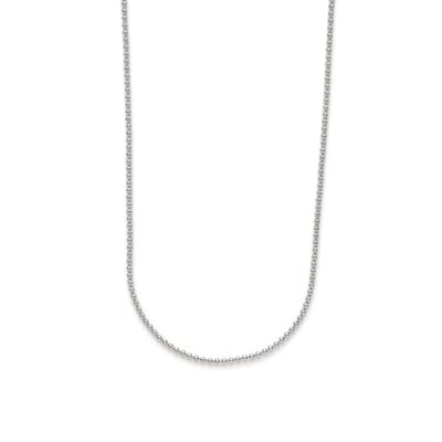 Luxenter Ketting met rhodiumafwerking