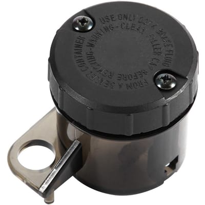 Réservoir d'huile de frein avant universel, réservoir de liquide de maître-cylindre d'embrayage pour moto black