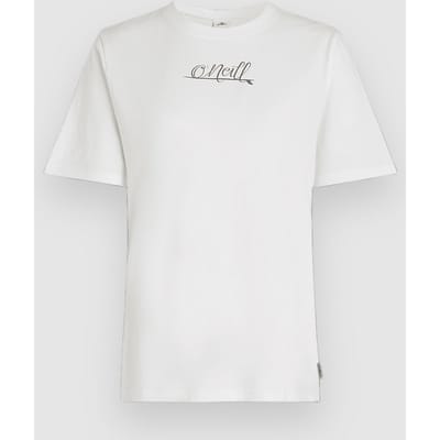 O´neill Essentials Script T-shirt Met Korte Mouwen Wit M Vrouw