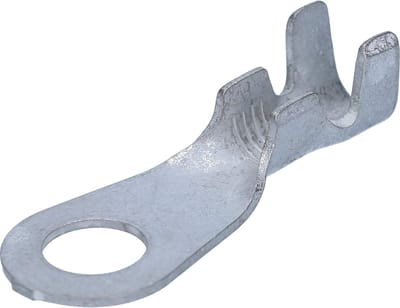 Pak met 10 klauwkabelschoenen ringvorm KKS6-M6-12 klauwen 4-6mm² M6 messing vertind
