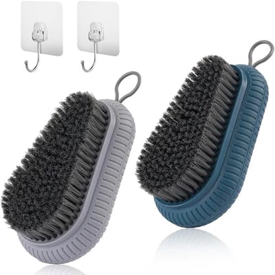 Nail Brush Set met 2 Stuks, Duurzame Harde Borstels voor Handen en Nagels, Ideaal voor Grondige Reiniging en Verzorging