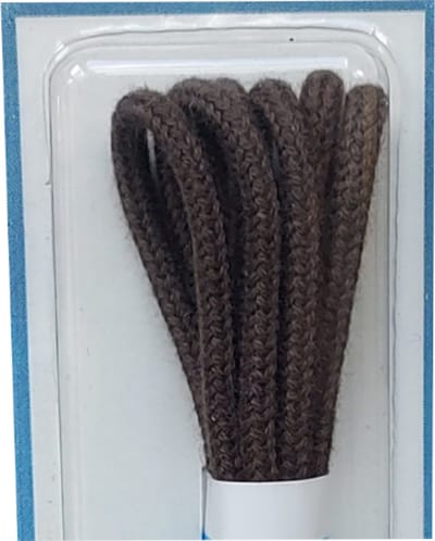 Cordial Veter - Donker Bruin - Dun Rond - Lengte 90 cm - Dikte 2 mm - Schoenveter