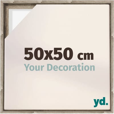 Your Decoration - Baklijst 50x50 cm - Sonoma Eiken - Baklijst voor Canvas - MDF - Lyon