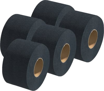 Barburys Nek Papier Elastisch Zwart