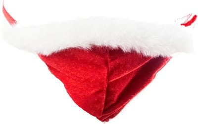 BamBella ® - string bongage - maat Onesize S M L - Sexy slip erotische onderbroek valentijnsdag kerst rood groen doorzichtig rollenspel kleding voor mannen