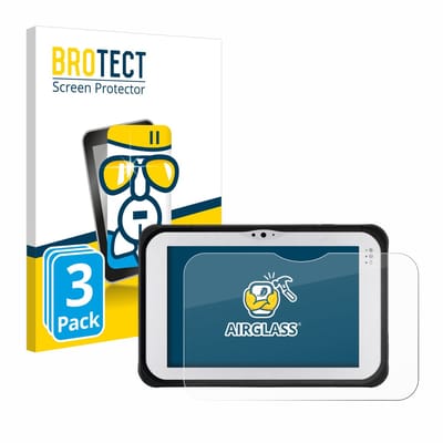 Screenprotector 3 Stuks voor Panasonic Toughpad FZ-M1/ FZ-B2 Beschermglas transparant