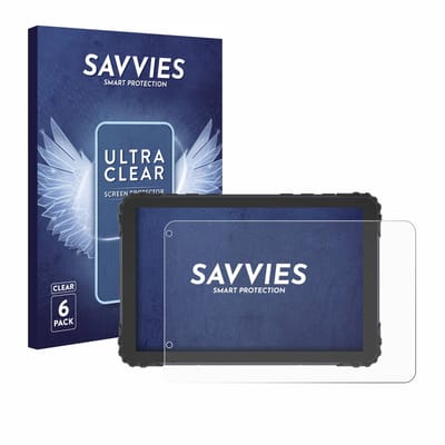 Savvies - Screenprotector voor DMD T880X 8" - Folie Beschermfolie transparant 6 Stuks
