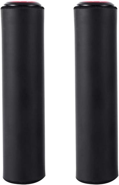 Comfortabele Siliconen Fiets Stuurhandvatten - Antislip & Schokdempend voor Mountainbike en Stadsfiets (18mm)