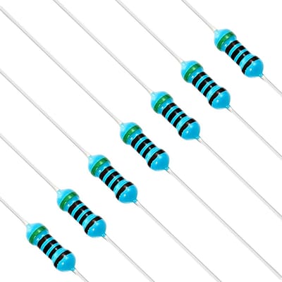 100 Stuks Metaalfilm Weerstanden 510 Ohm 0.25W 1% Tolerantie Doorgaand Gat Componenten