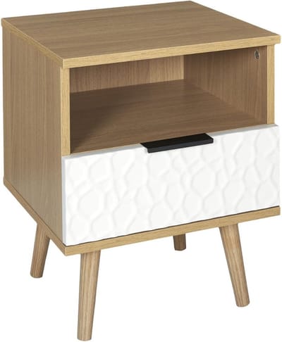 Home Deco - Nachtkastje met vak en lade