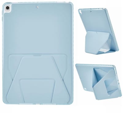 Lunso Geschikt voor iPad 11 inch (2025) A16 - Back cover hoesje - Lichtblauw