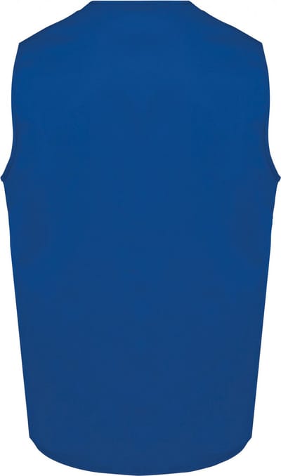 Gilet Unisex L WK. Designed To Work Mouwloos Royal Blue 65% Polyester, 35% Katoen