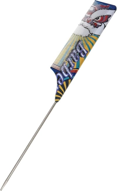 Haarstyling Kam - Ratstaart Kam - Professioneel Knippen - Lichtgewicht Hittebestendig - 23 x 27 cm - Diverse kleuren