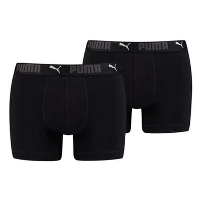 SPORT MICROFIBER BOXER 2P – Black – S (2 paar)