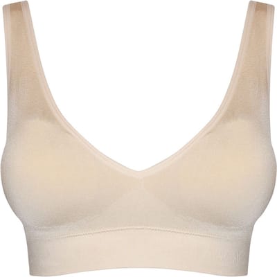 MAGIC Bodyfashion Dames Comfort Plunge BH Beige