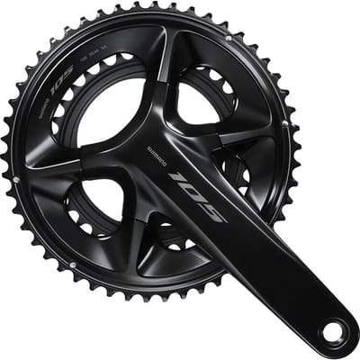 Shimano Fc-r7100 Crankstel Zwart 175 mm / 50/34t