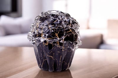 Loranto - Grote Urn - Serenity Zwart - Urnen 3L - Urnen voor volwassenen