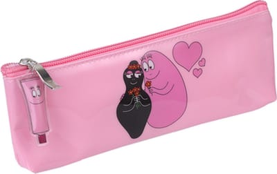 Barbapapa - Etui - Toilettas - Make Up Tasje -20x8cm - Back To School