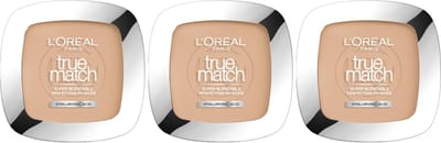 L’Oréal Paris True Match Poeder - 2R/C - Matterend gezichtspoeder met een Natuurlijke Dekking - 9gr. - Vegan 3x