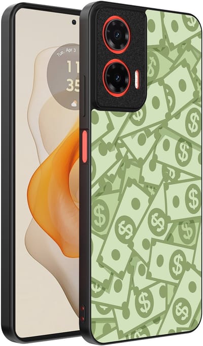 Smartphonica Telefoonhoesje Geschikt voor Motorola Moto G Stylus 2024 met Geld Opdruk - TPU Backcover Case With Money Design geschikt voor Motorola Moto G Stylus 2024