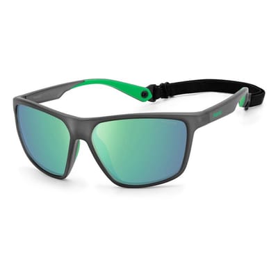 Polaroid PLD 7040/S 3U5 5Z - Grey/Green - Zonnebril - Grijs