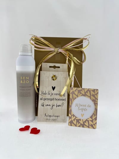 Valentijn •Cadeaupakket Dames• Sen & Zo Geurhanger - Cadeau voor Vrouwen - Perfect Gifts