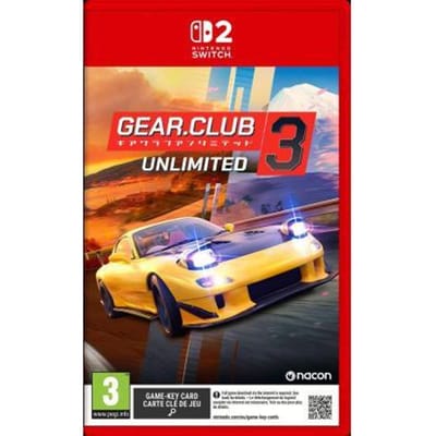 Nintendo Switch 2 Switch 2 Gear. Club 3 Unlimited ENG/FR Games