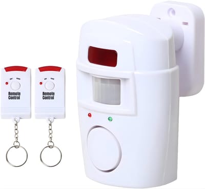 QIN® Opritverklikker - Opritverklikker Voor Buiten - Opritverklikker Draadloos - Doorgangsmelder - Wit - 4cm x 9cm x 12cm
