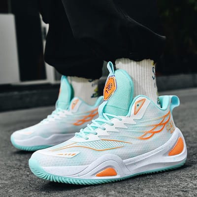 All City 13 Basketbalschoenen Heren Dames Merk Designer Sportschoenen Buitensneakers Heren Slijtvast Antislip Veters 45 gray