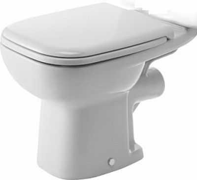 Duravit D-code Closet - staand 735mm - diepspoel - horizontale - afv - zonder reservoir - wit