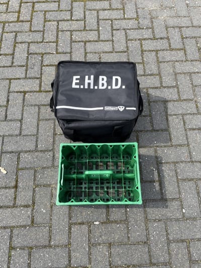 EHBD (Eerste Hulp Bij Dorst) Koeltas voor Bierkrat