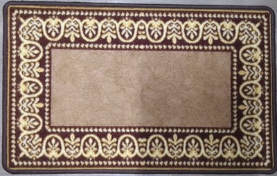 FOTAPIJT - Badmat - Bedrukte deurmat - Binnen - Termo Antislip - 50x80 cm - 5 mm - Wasbaar - Polyamide
