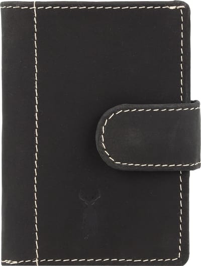 Jack Kinsky Baltimore Kredietkaart etui RFID-bescherming Leer 11 cm - 3 Sleuven - anthrazit