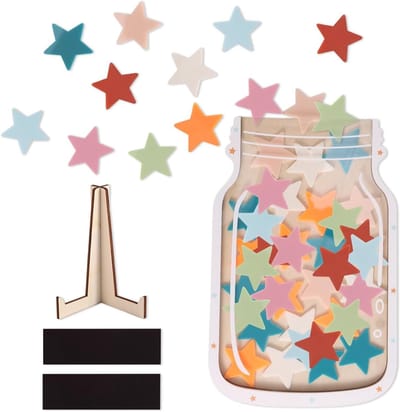 Beloningspot voor Kinderen met Magneten, Sterrenpot voor Gedragsmanagement Thuis en op School, Ideaal voor Zindelijkheidstraining en Huishoudelijke Taken
