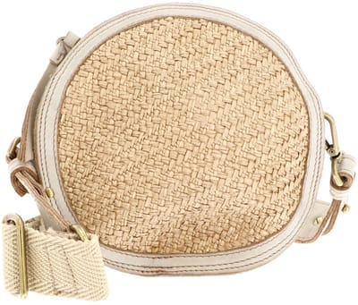 CATERINA LUCCHI Schoudertas Firenze Elettra Round Crossbody Bag Calce Beige