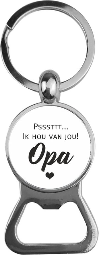 Bieropener Glas -  Ik Hou Van Jou Opa