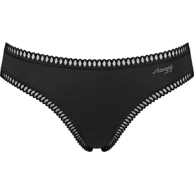 Sloggi Women GO Crush Mini (3-pack) - dames slip - zwart