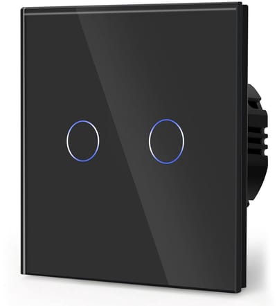 Lichtschakelaar van glas met touchscreen - Moderne en energiezuinige bediening