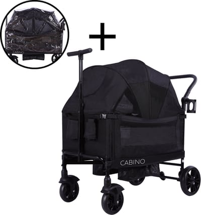 Cabino Waggie met Regenhoes Zwart