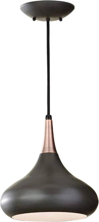 Feiss LED Hanglamp Beso | 1X E27 Max 60W | Dimbaar | Dark Bronze
