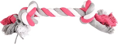 Flamingo - Hondenspeelgoed Jim Knoopbot - Multicolor - XL - 40 cm