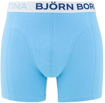 Björn Borg heren cotton stretch 3P boxers Argentina zwart & blauw