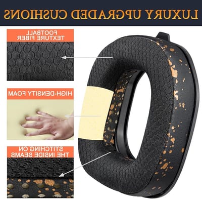 Dailygoods - SOULWIT Vervangende Oorkussens voor Astro A50 Gen3 (Past niet op A50 Gen 4) Headset, Earpads Cushions met Duurzame Mesh Stof, Geluidsisolerende Schuim