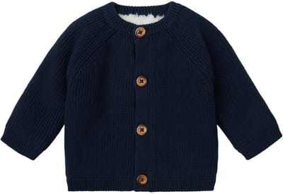 Noppies Nevers Knit Vestje - Black Iris - Mt. 56