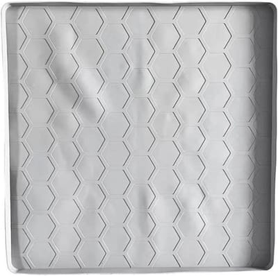 Wasmachine droger top - Apparaat beschermer - Apparaten beschermen - Waterdicht siliconen - 60 x 60 cm - Grijs